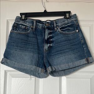 Classic Blue Denim Women's Shorts